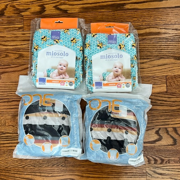 Other Bambino Mio Miosolo And One By Grovia Reuseable Diapers Poshmark